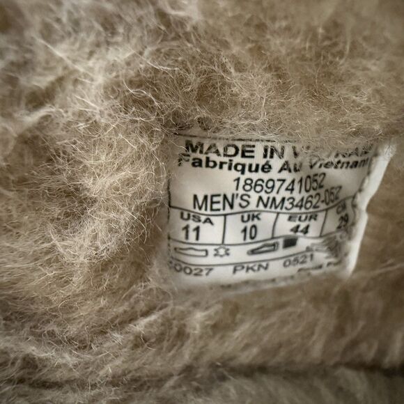Sorel Falcon Ridge II Slippers Mens 11 Grey Comfort Cozy Faux Fur NM3462-052 - Picture 8 of 9
